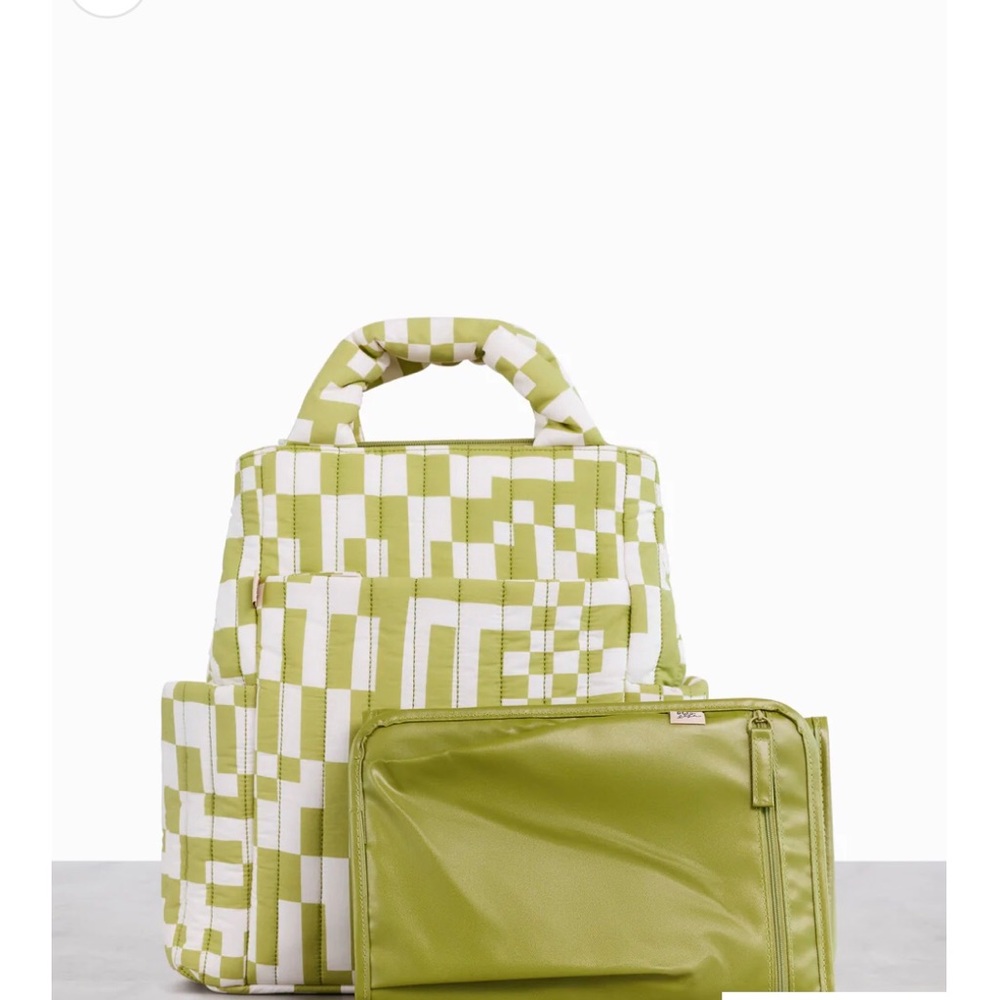 BEIS x Elsa Hosk Diaper Backpack Tote in Play Date, NWT